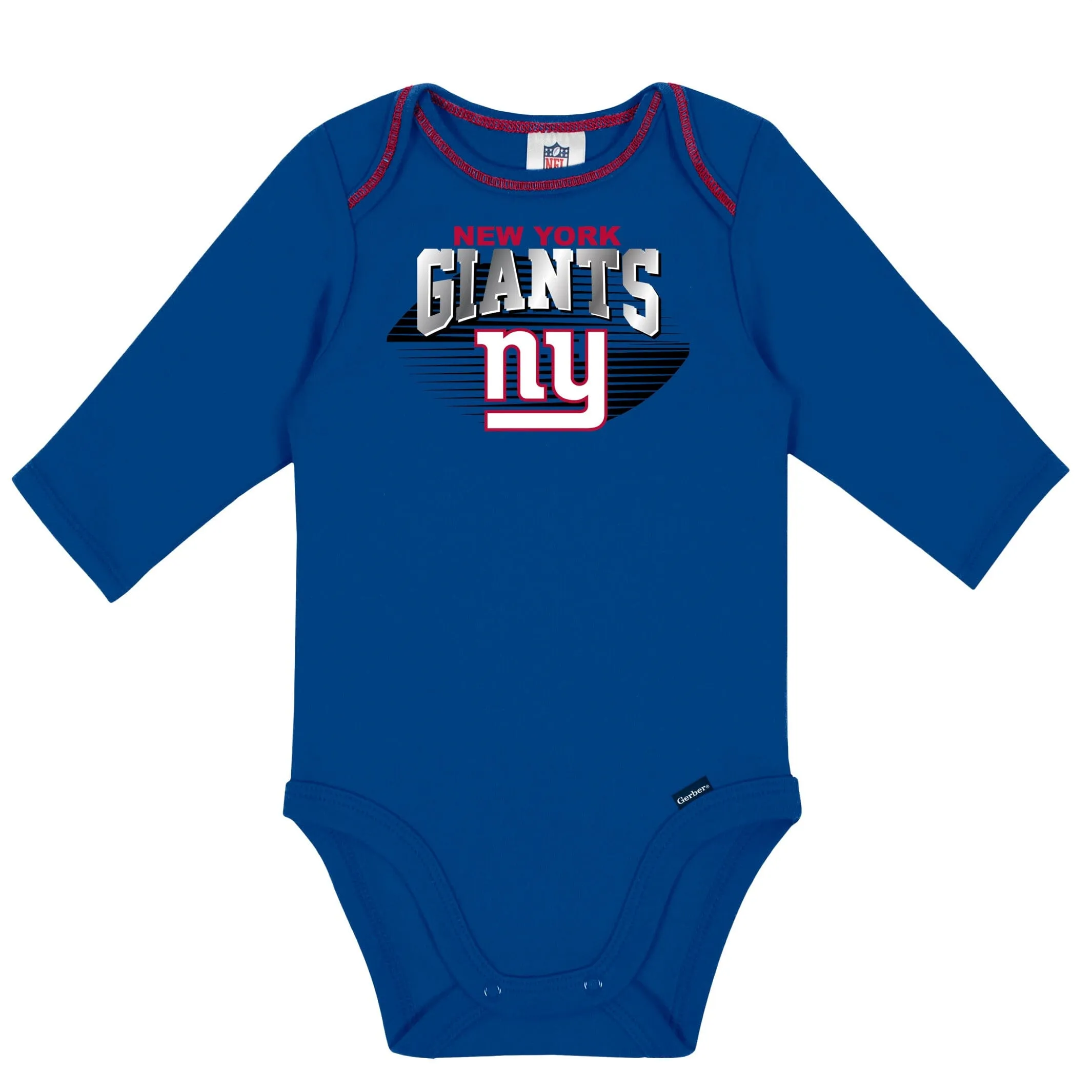 2-Pack Baby Boys Giants Long Sleeve Bodysuits