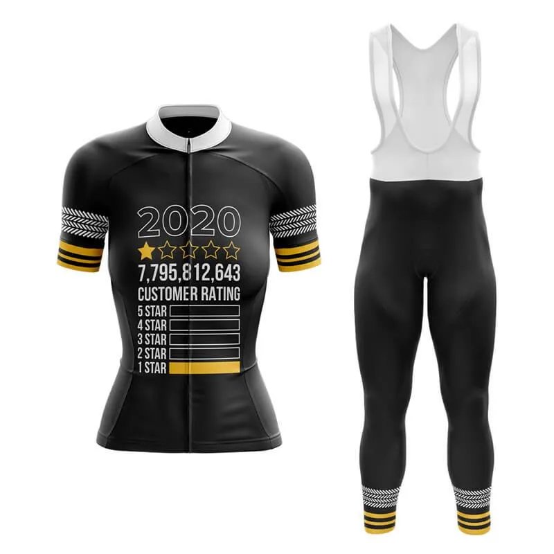 2020 1 Star Club Cycling Kit (V2) (Black)