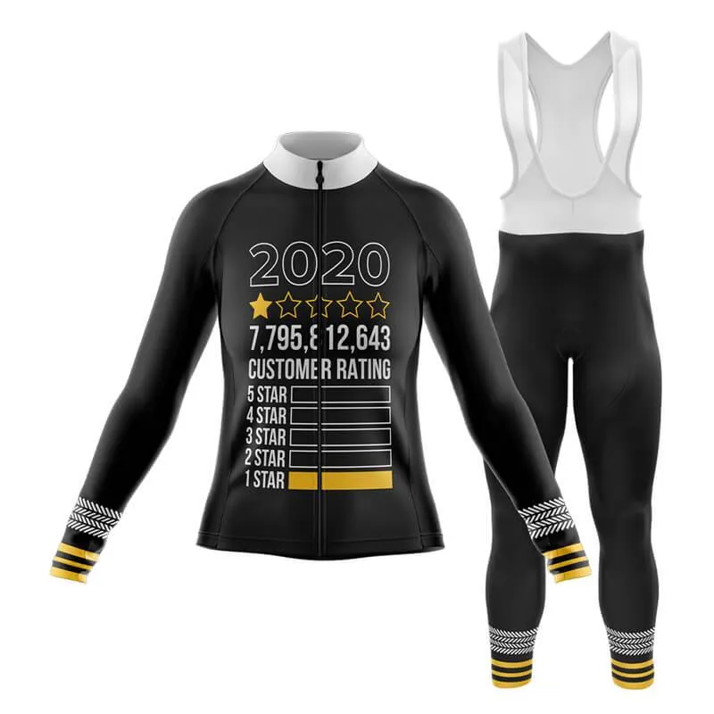 2020 1 Star Club Cycling Kit (V2) (Black)