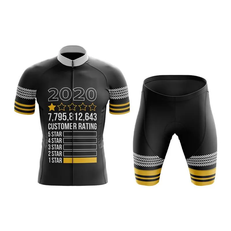 2020 1 Star Club Cycling Kit (V2) (Black)