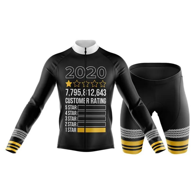 2020 1 Star Club Cycling Kit (V2) (Black)