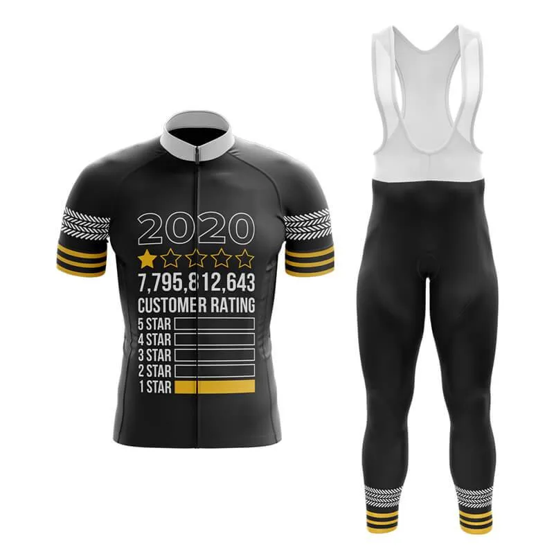 2020 1 Star Club Cycling Kit (V2) (Black)