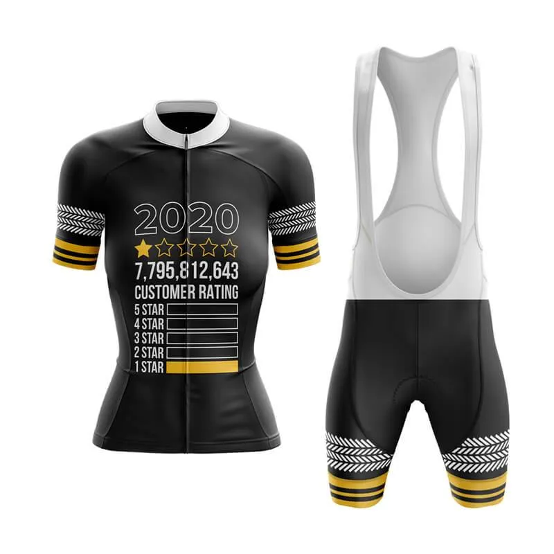 2020 1 Star Club Cycling Kit (V2) (Black)