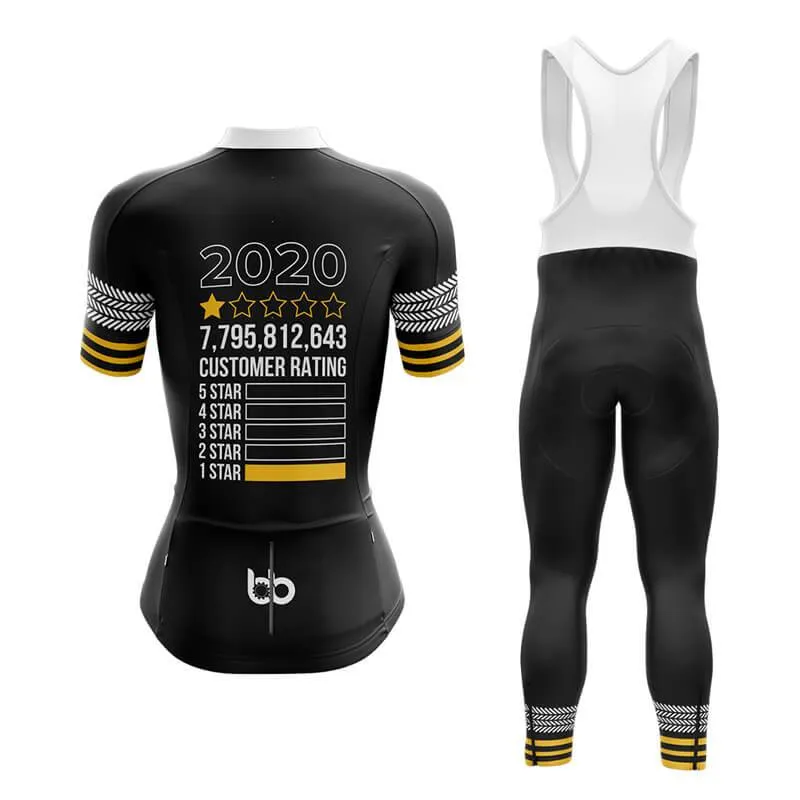 2020 1 Star Club Cycling Kit (V2) (Black)