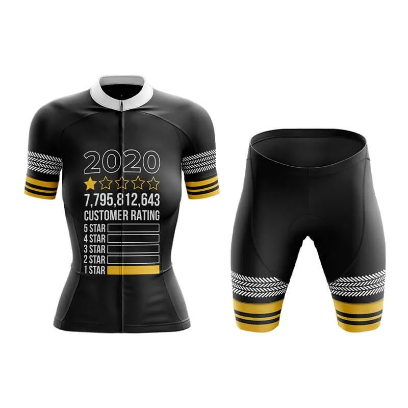 2020 1 Star Club Cycling Kit (V2) (Black)