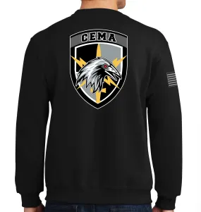 50-50 Blend Crewneck Unisex Sweatshirt. This shirt IS approved for PT.