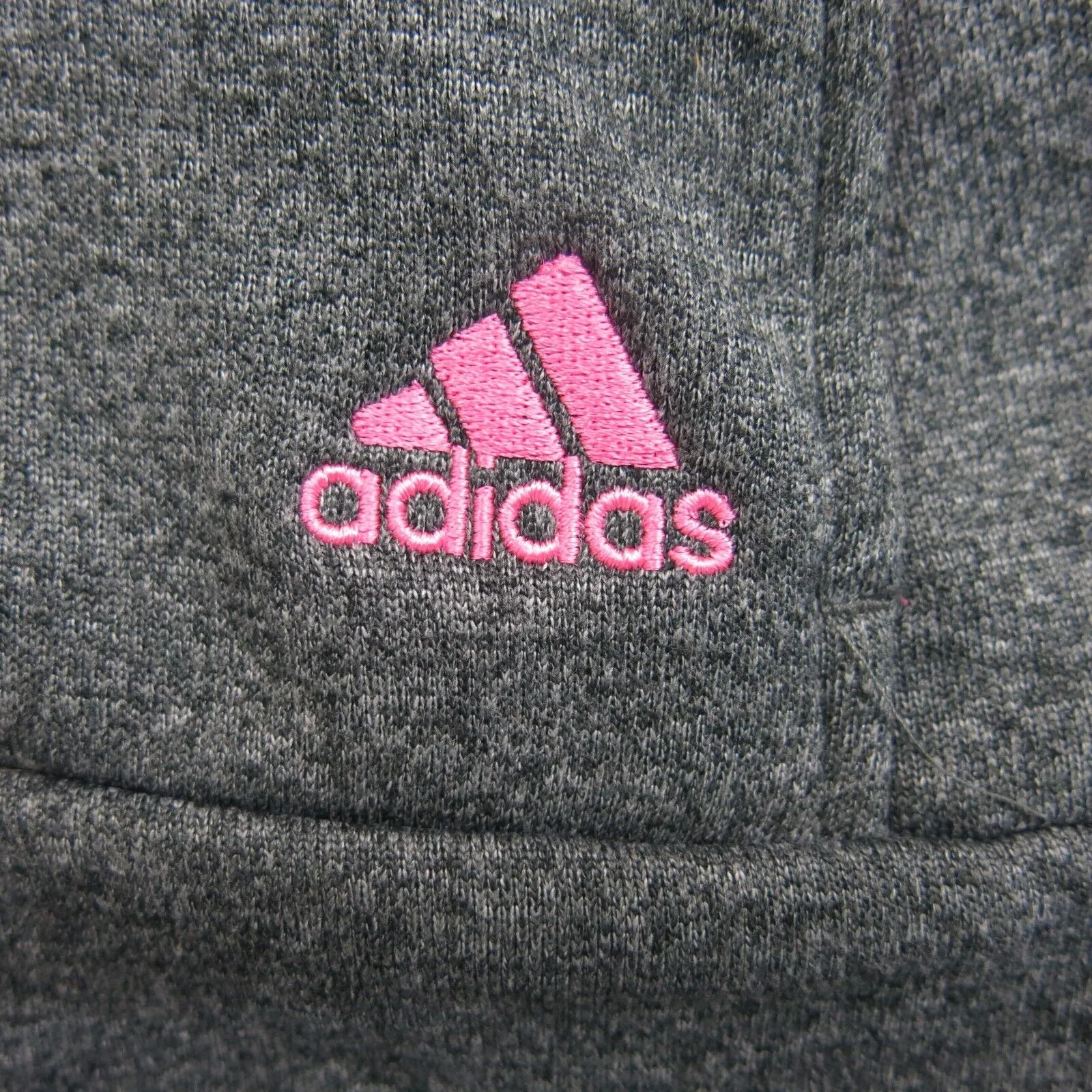 Adidas Climawarm Womens Sweatshirt Mock Neck Pockets Gray Size Small