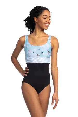 AinslieWear 1071NU Manon with Nutcracker Print Leotard