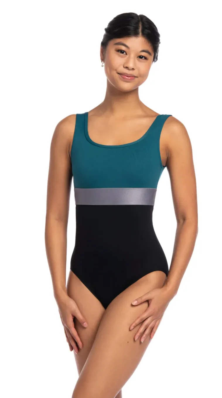 Ainsliewear | Manon Leotard | Pacific   Black