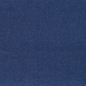 Airforce Blue Twill Super 100's Wool Blend Suiting