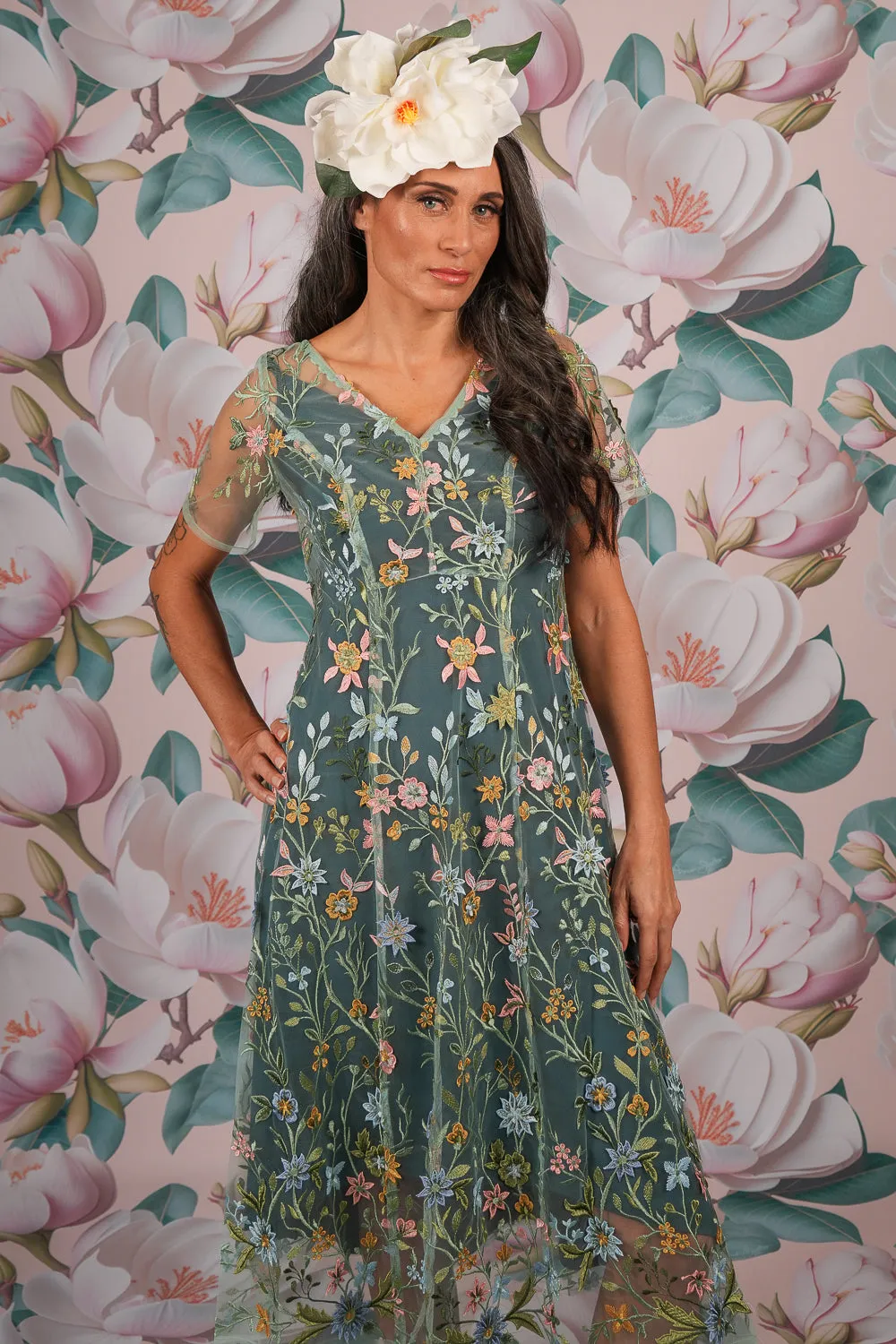 Allure Lily Dress - Mint