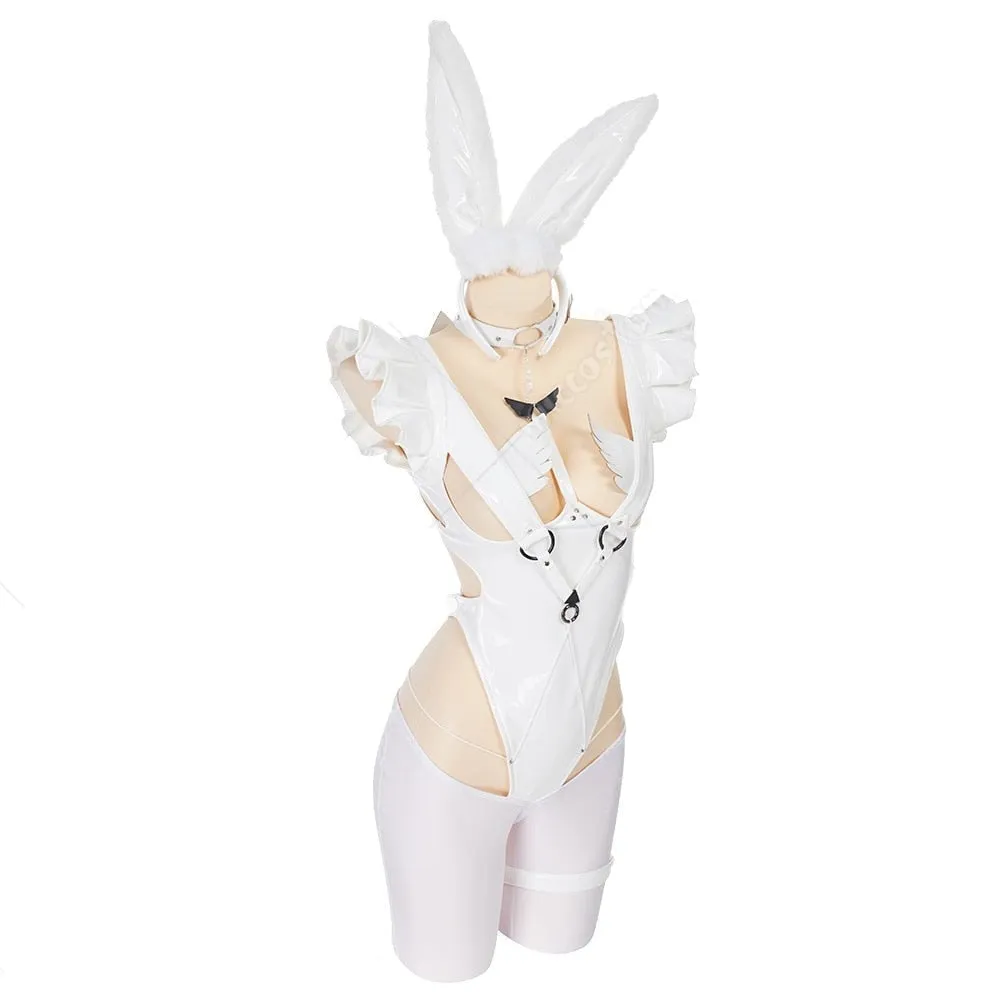 Angel Bunny Bodysuit Cosplay Set