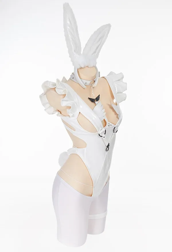 Angel Bunny Bodysuit Cosplay Set