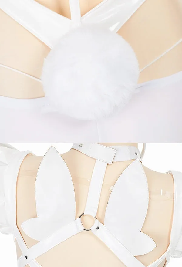 Angel Bunny Bodysuit Cosplay Set