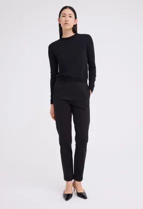 Apex Merino Wool Sweater - Black