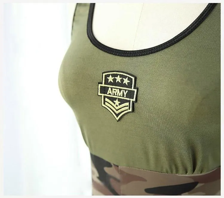 Army Babe Onesie & Lingerie Set