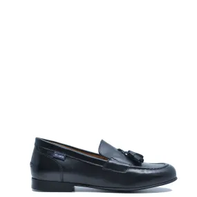 Atlanta Mocassin Black Tassel Dress Shoe