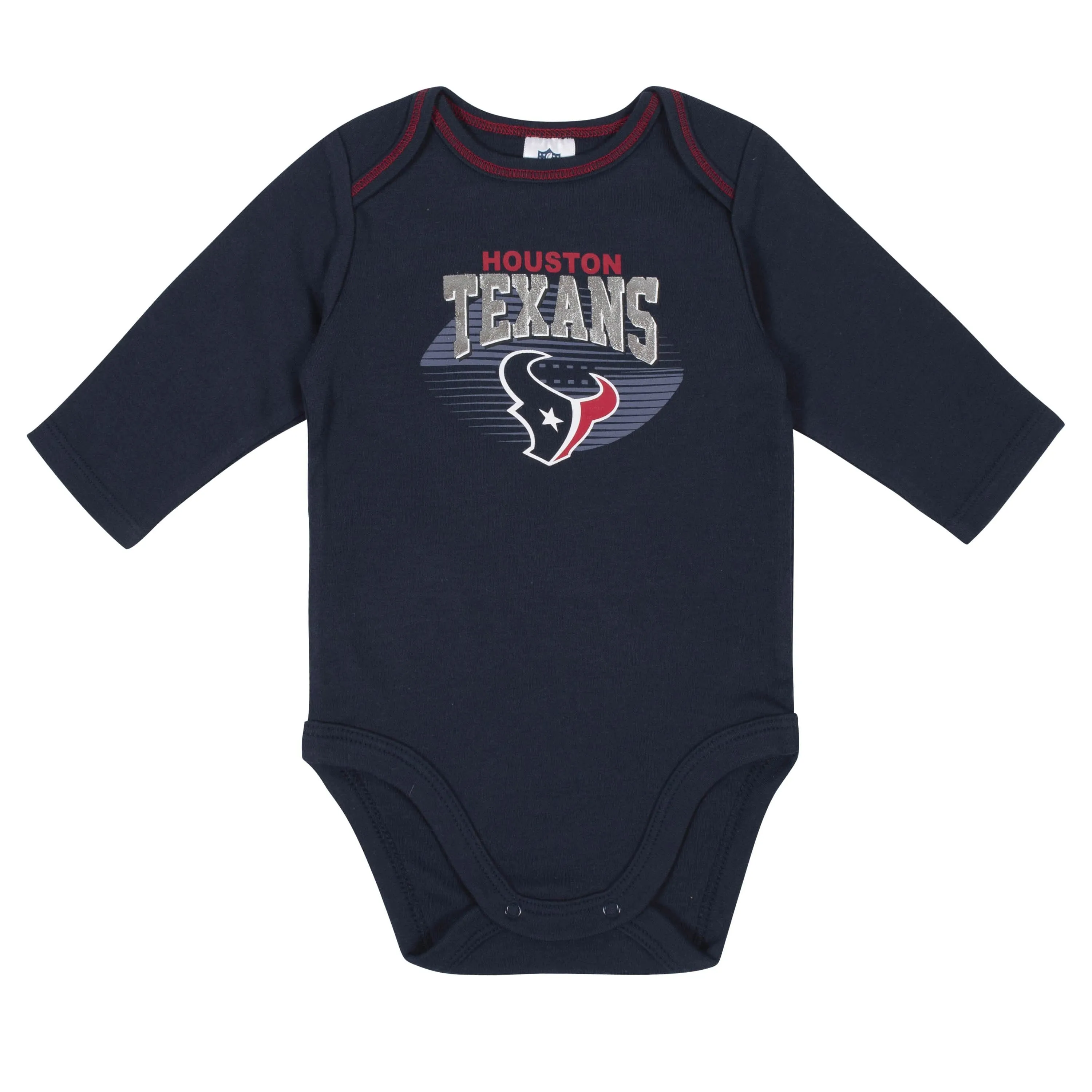 Baby Boys Houston Texans Long Sleeve Bodysuit, 2-pack 