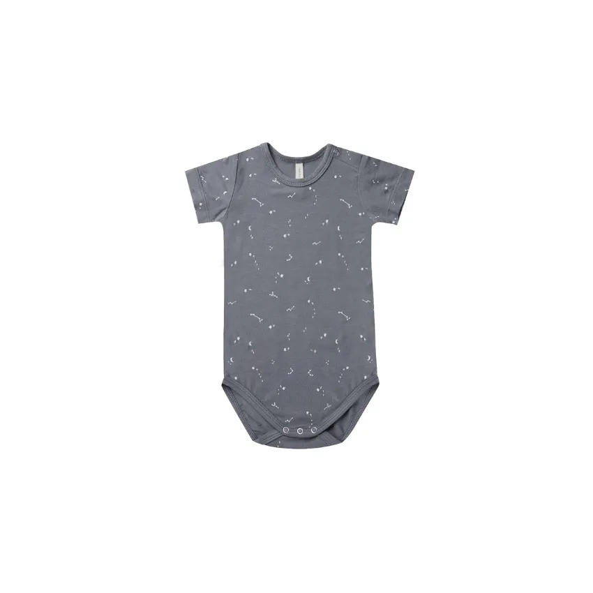 Bamboo S/S Bodysuit, Night Sky