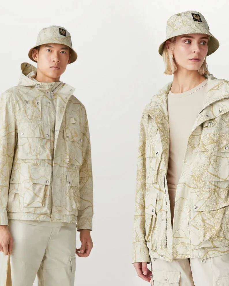 Belstaff Castmaster Map Parka - Beige