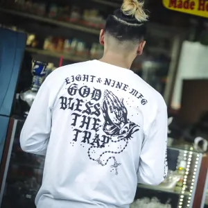 Blessed L/S T Shirt White