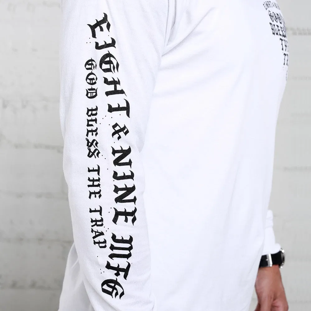 Blessed L/S T Shirt White