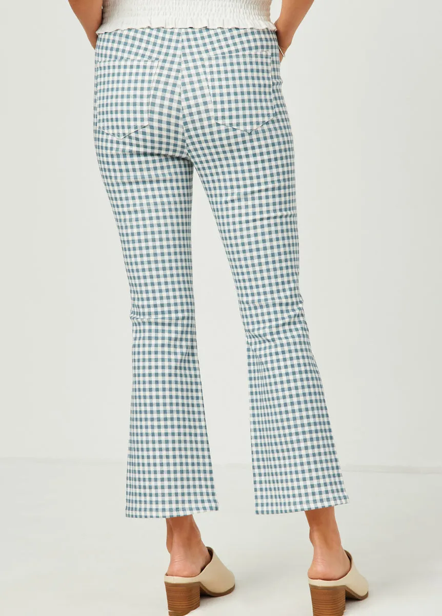 Blue Checkered Pants