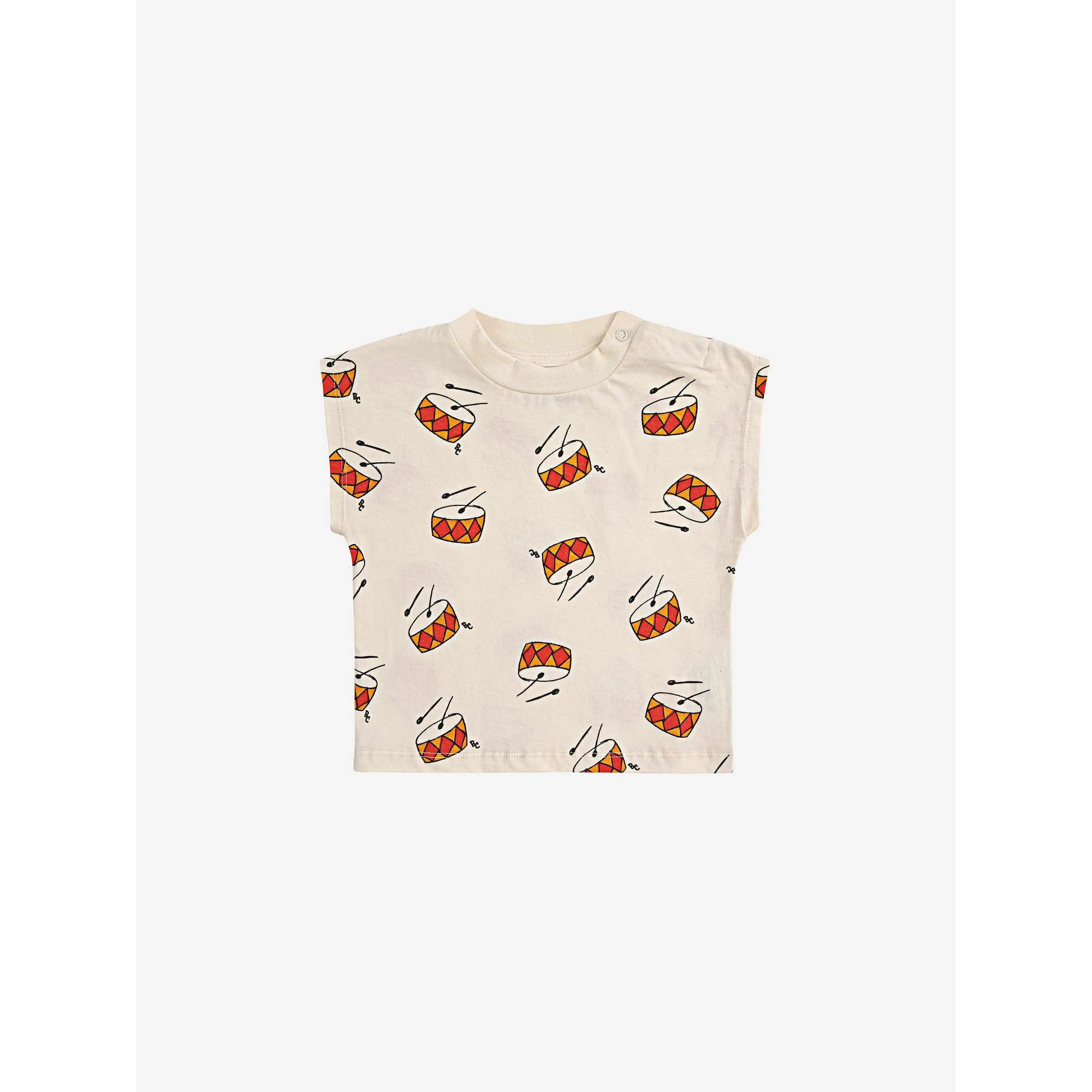 Bobo Choses - Play The Drum all-over T-shirt - baby