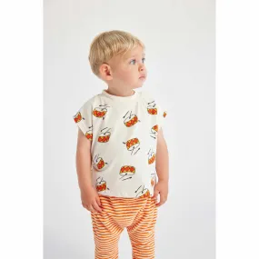 Bobo Choses - Play The Drum all-over T-shirt - baby