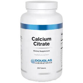 Calcium Citrate 250 mg. 250 Tablets - Special Order