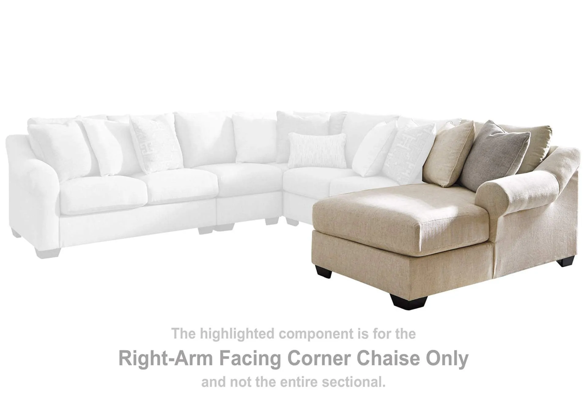 Carnaby 4 Piece Sectional with Chaise