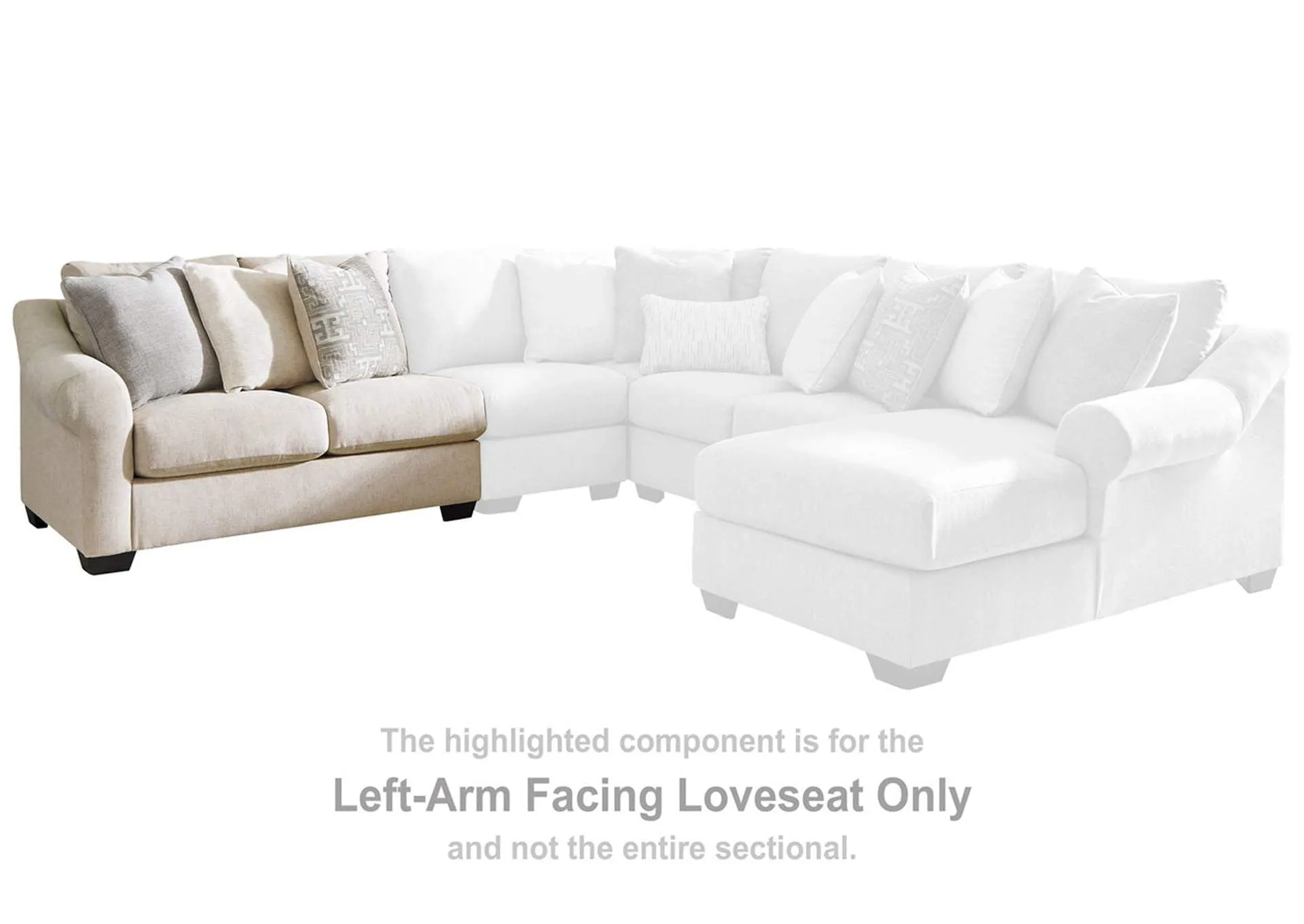 Carnaby 4 Piece Sectional with Chaise