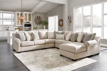 Carnaby 5-Piece Sectional with Chaise