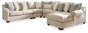 Carnaby 5-Piece Sectional with Chaise