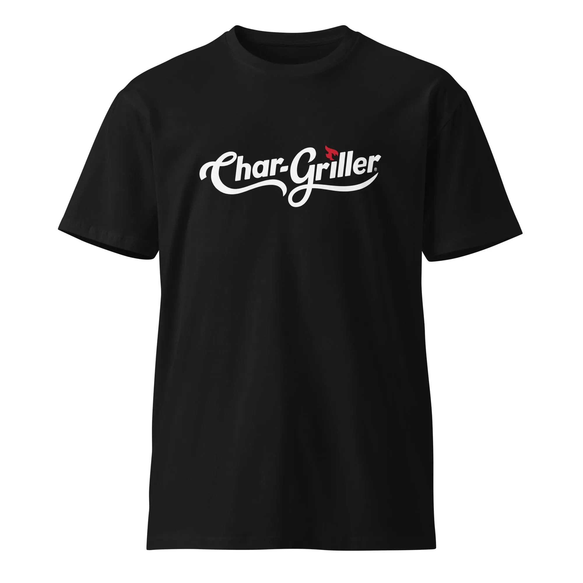 Char-Griller Logo Unisex Premium T-Shirt (Black)