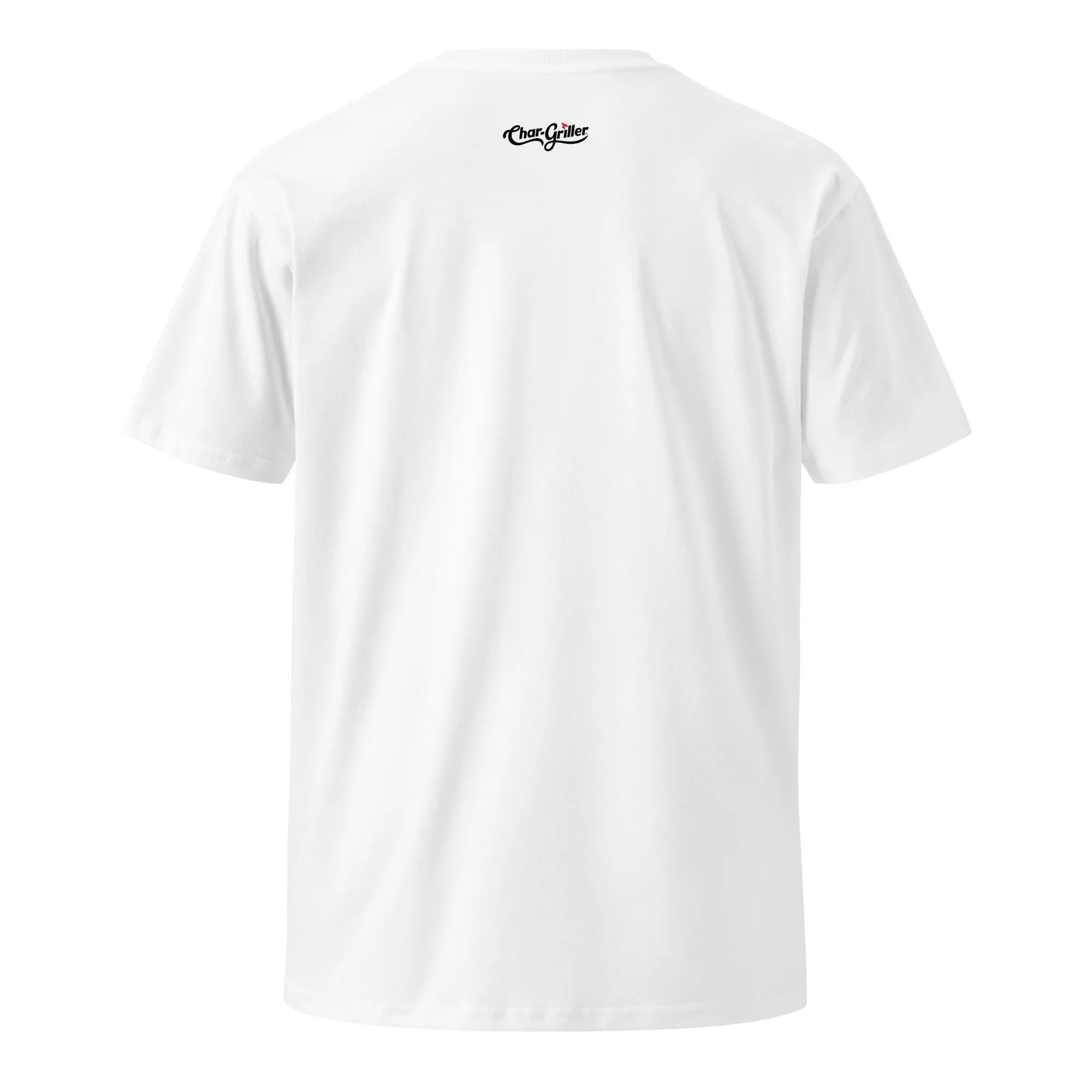 Char-Griller Logo Unisex Premium T-Shirt (White)