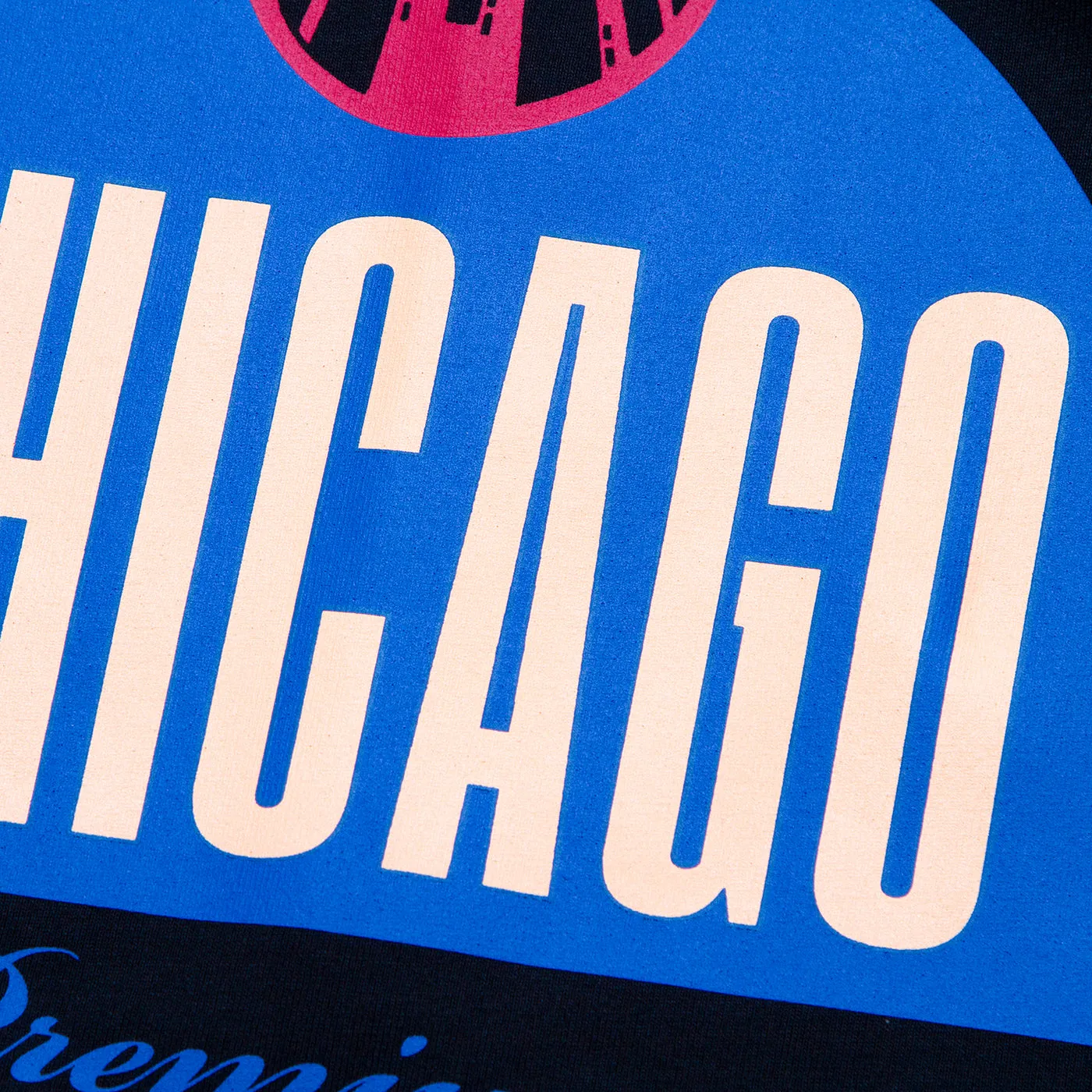 Chicago House Back Print - Tshirt - Black