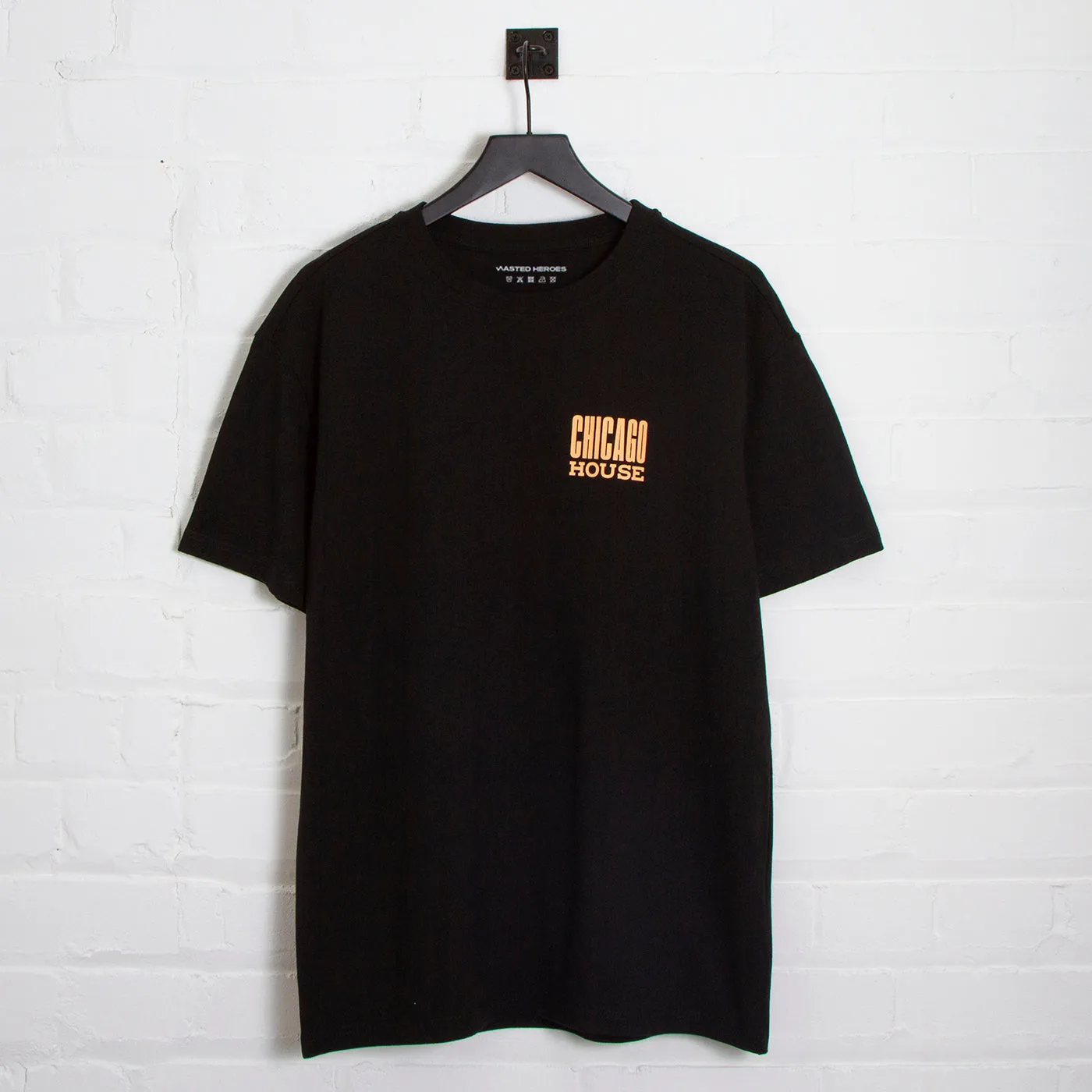 Chicago House Back Print - Tshirt - Black