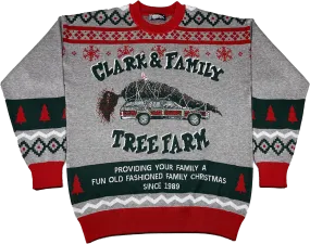 Clark & Family Tree Farm Christmas Vacation Knitted Sweater