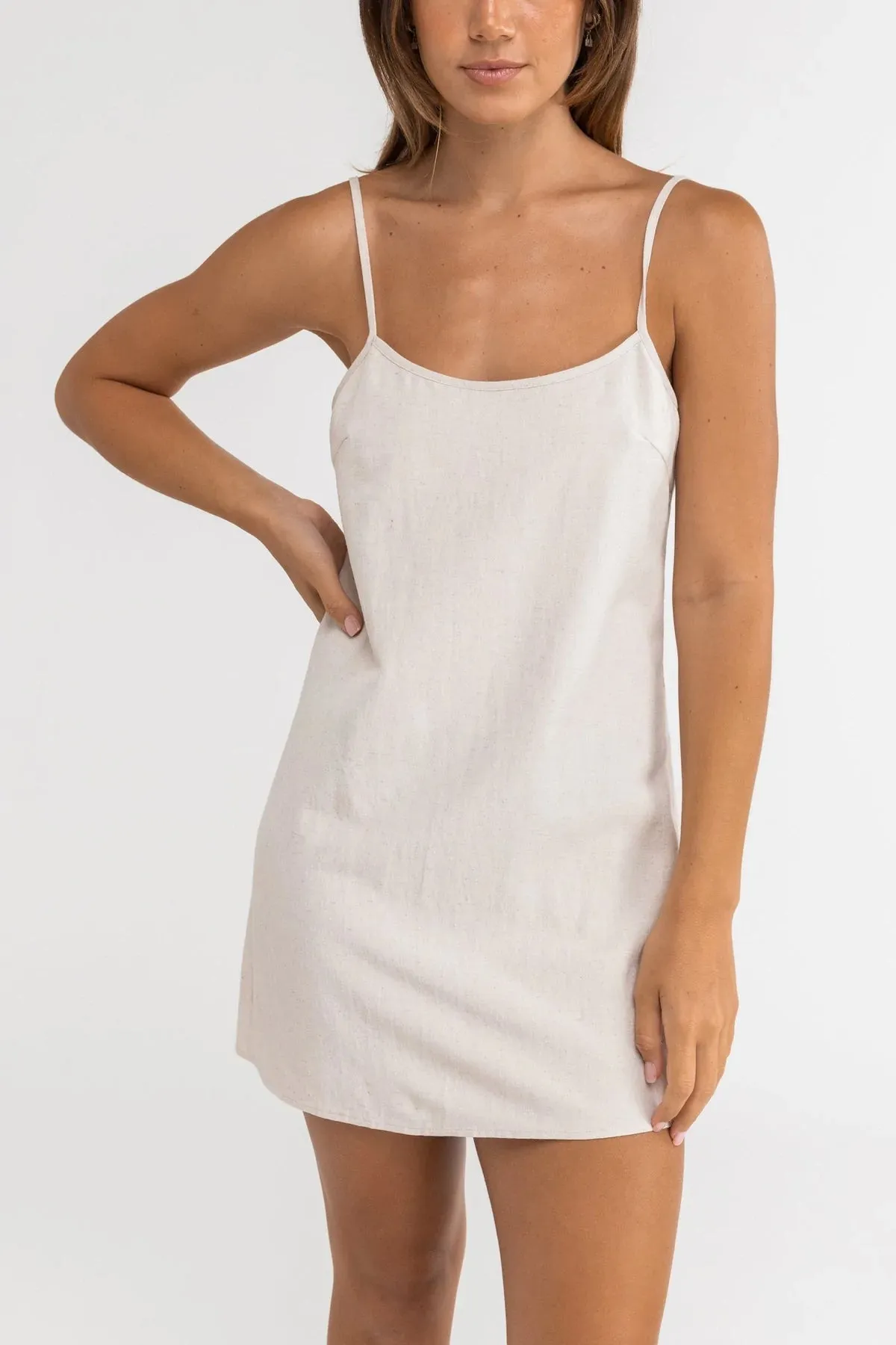 Classic Slip Dress / Oat