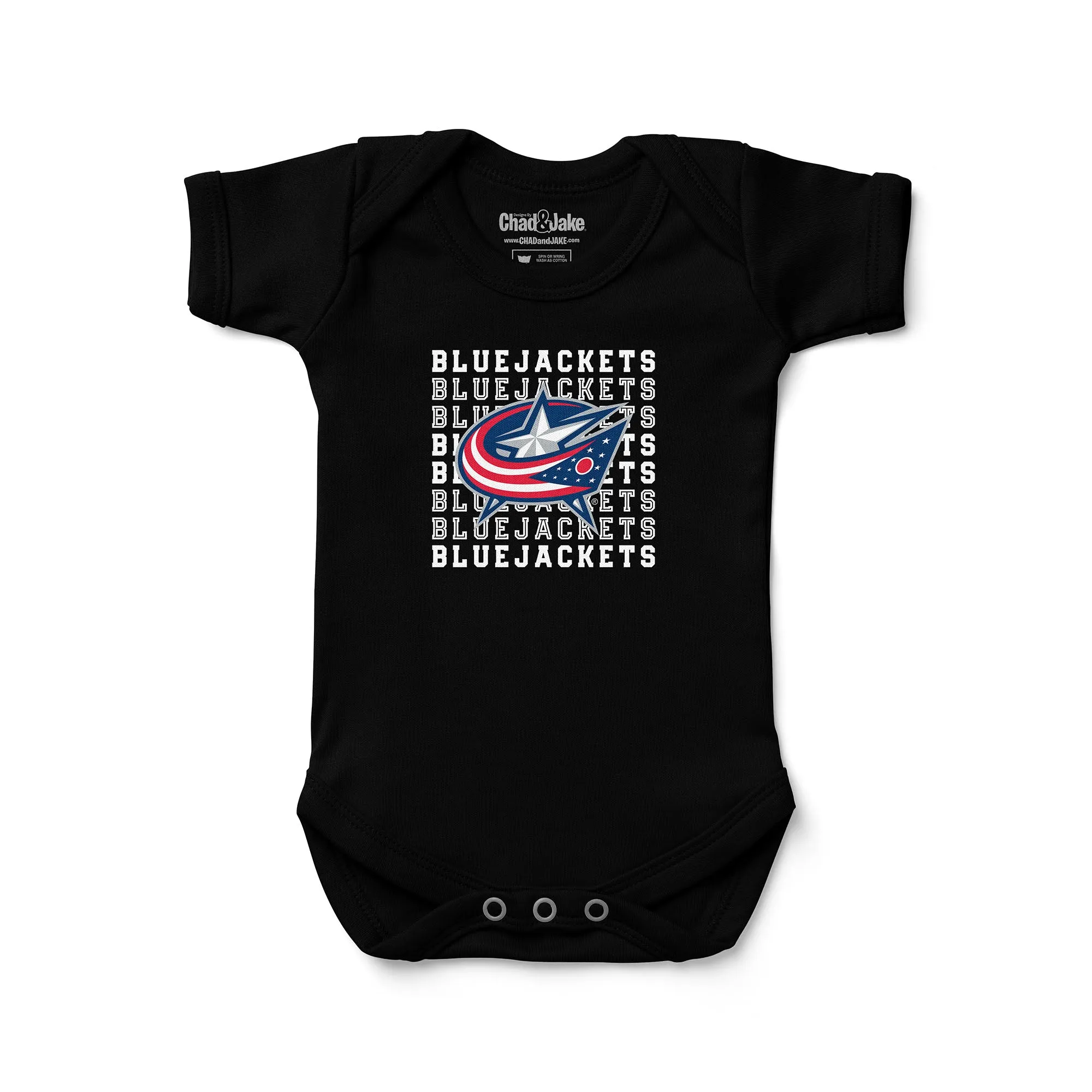 Columbus Blue Jackets "Retro" Bodysuit