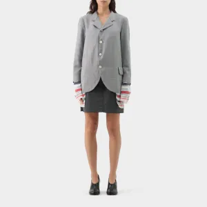 Comme des Garçons Homme Plus Wool Exposed Lining Blazer