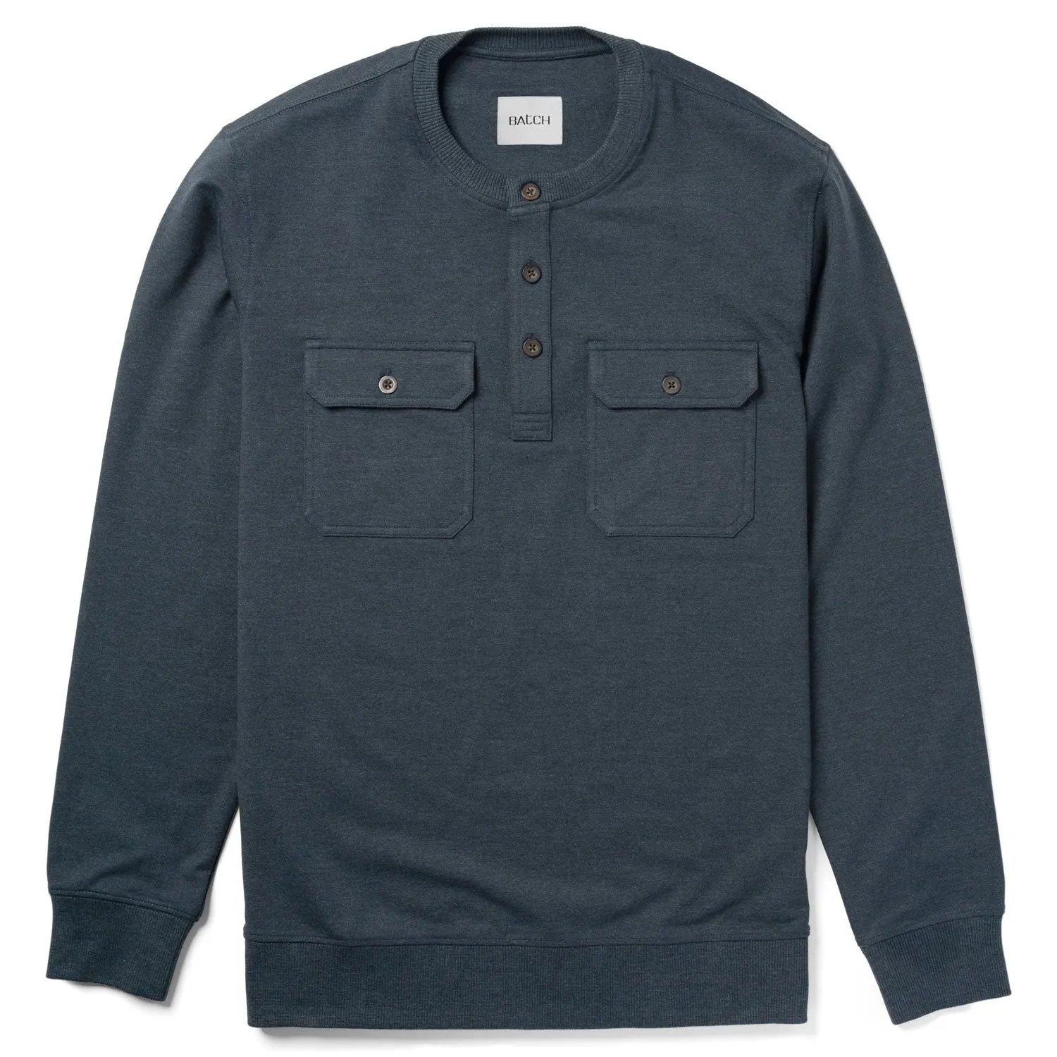 Constructor Sweatshirt –  Navy Melange French Terry