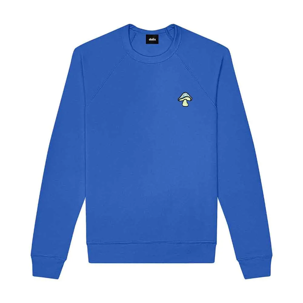 Dalix Mushroom Crewneck Sweatshirt (Glow in the Dark)