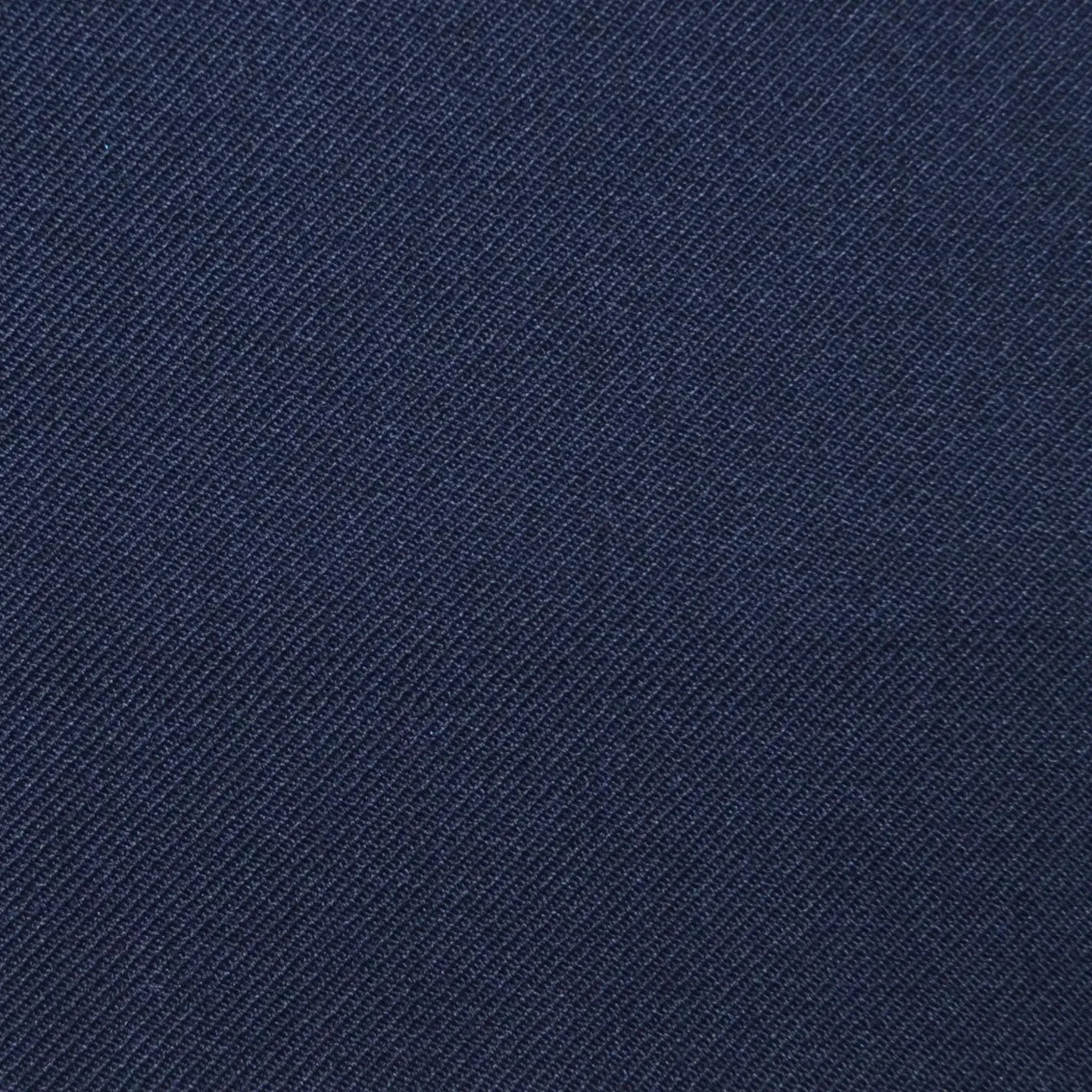 Dark Navy Blue Twill Super 100's Wool Blend Suiting