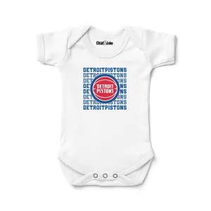 Detroit Pistons Retro Bodysuit