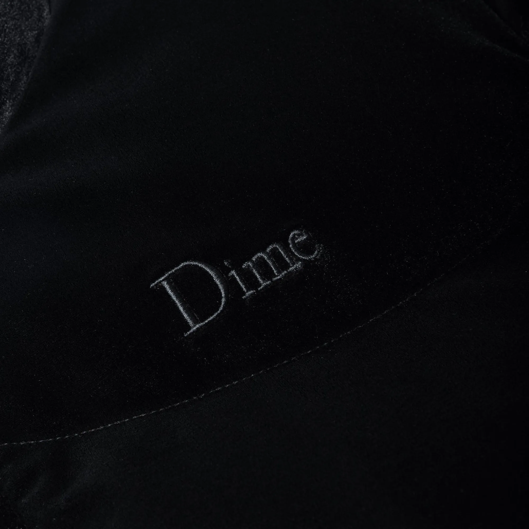 Dime Mens Velvet Quilted Puffer Jacket