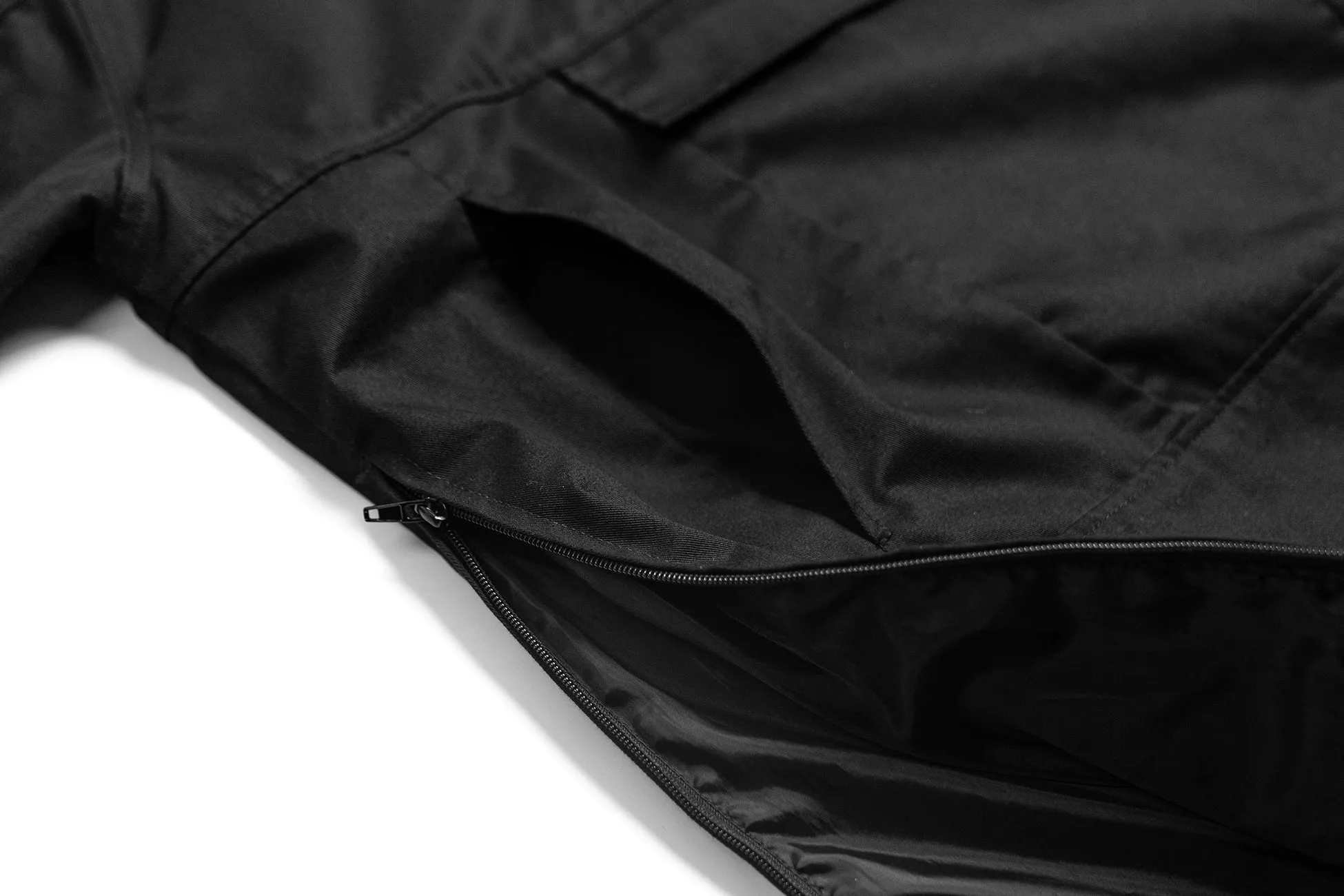 Doodles Anorak Jacket - Black