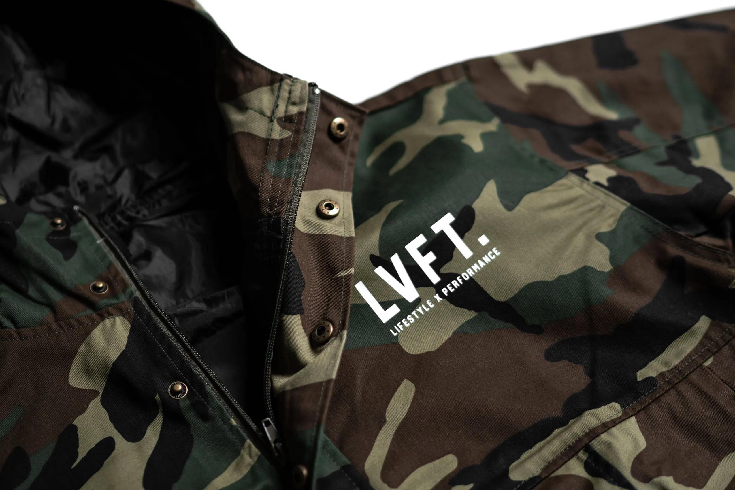 Doodles Anorak Jacket - Camo