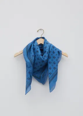 Dutch Blue Foulard Scarf